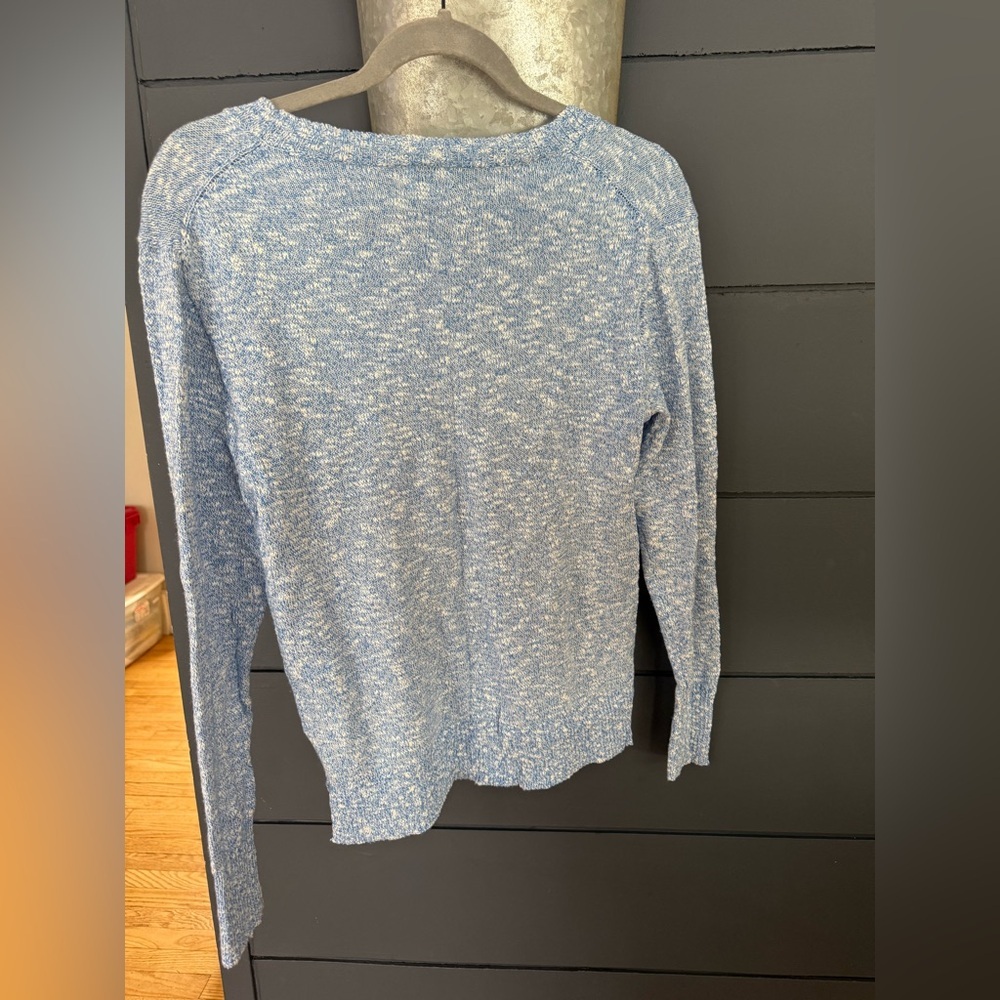 J crew light weight blue sweater xs - Picture 2 of 3
